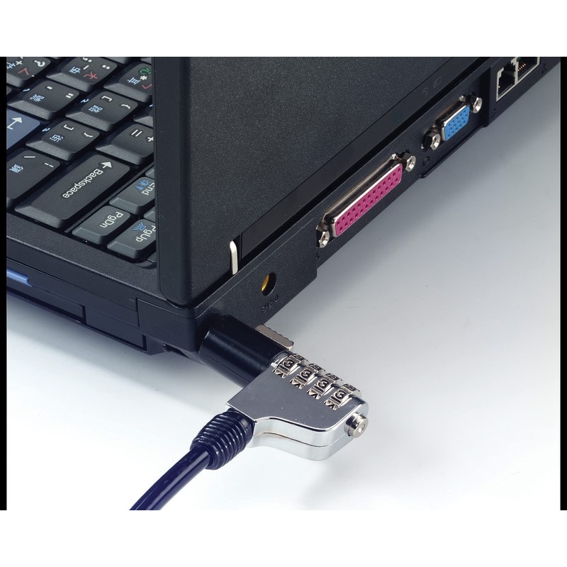 Q-Connect Laptop Computer Numerical Cable Lock