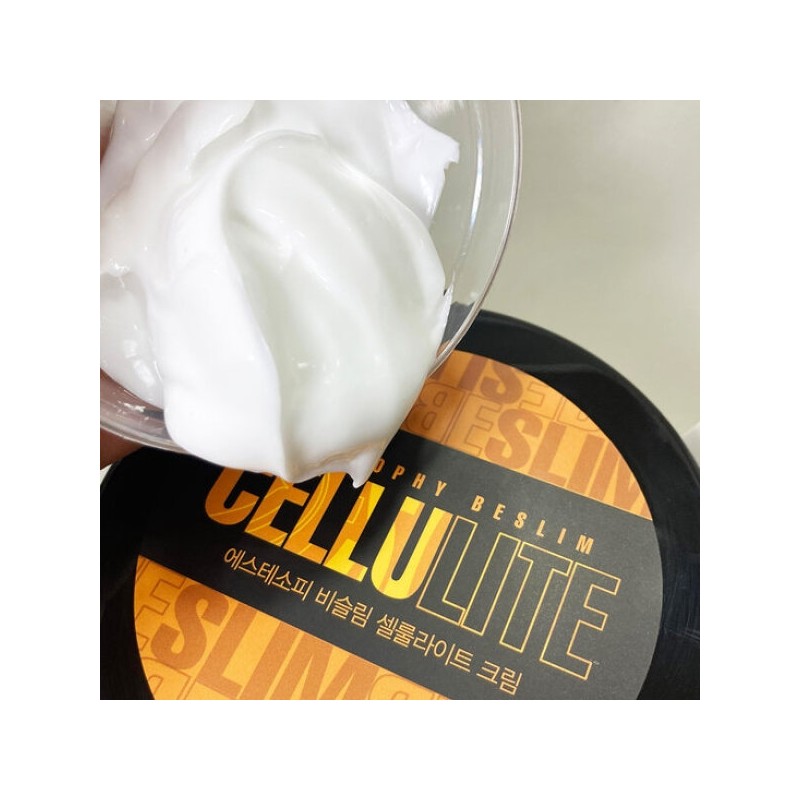 Esthesophy Bislim Slimming Cellulite Cream 1000g Sauna Before and After