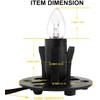 Venforze Himalayan Salt Lamp Cord Replacement with Dimmer Switch and