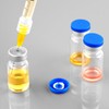 Ehoycq 3ml Sealed Vials with Self Healing Injection Port and