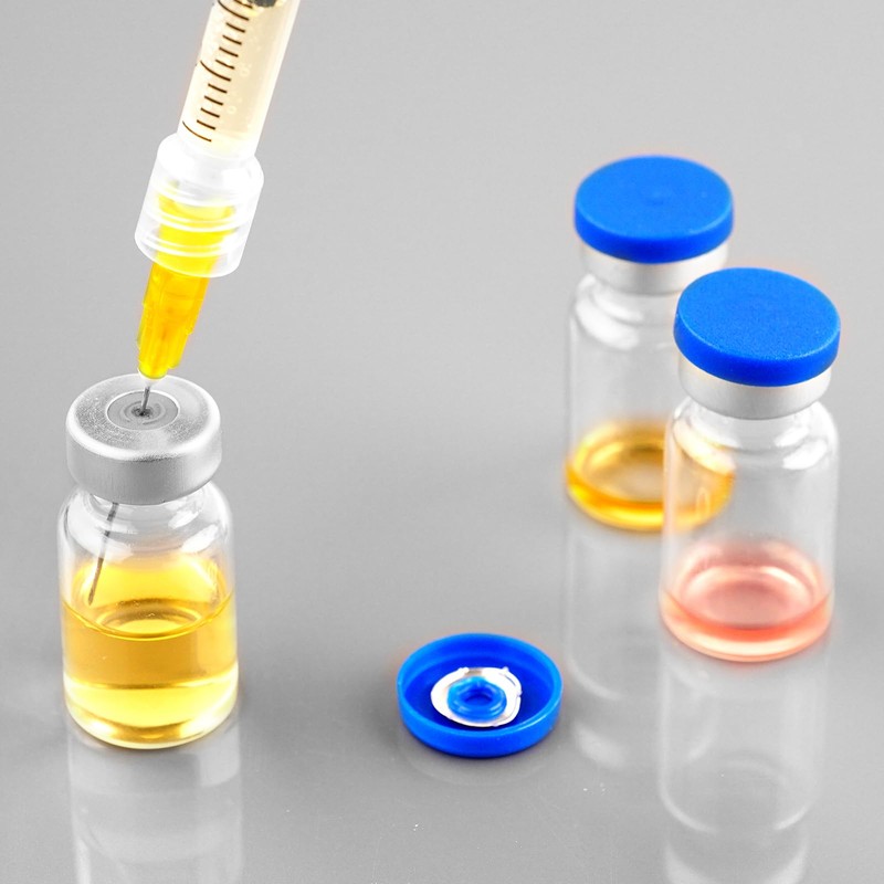 Ehoycq 3ml Sealed Vials with Self Healing Injection Port and
