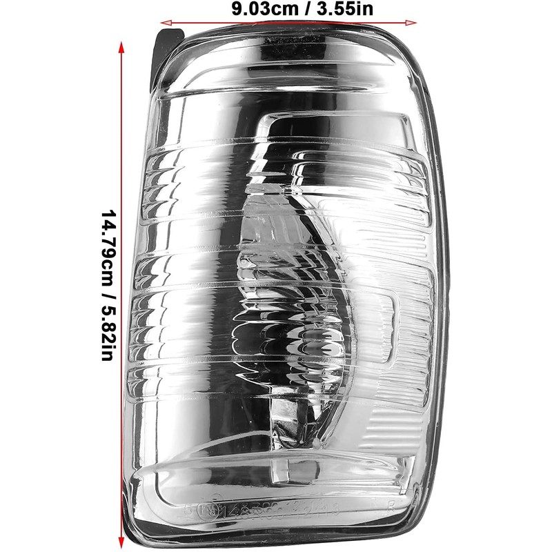Side Mirror Indicator Light Covers Fit For Ford Transit T150