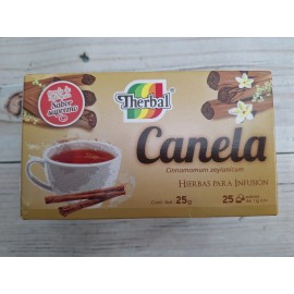 therbal Te de Canela 25 Sobres 100% Natural- Tea 25 tea bags Cinnamon