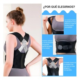 Faja Ortopdica Correctora De Postura Unisex Calidad 