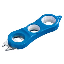 3 PAGEN® Lid Opener 4-in-1 - Multi Opener for Various Clasps - Easy Opening of e.g. Ring Clasps, Bottle Caps or Screw Caps - Robust and Durable - Multifunctional