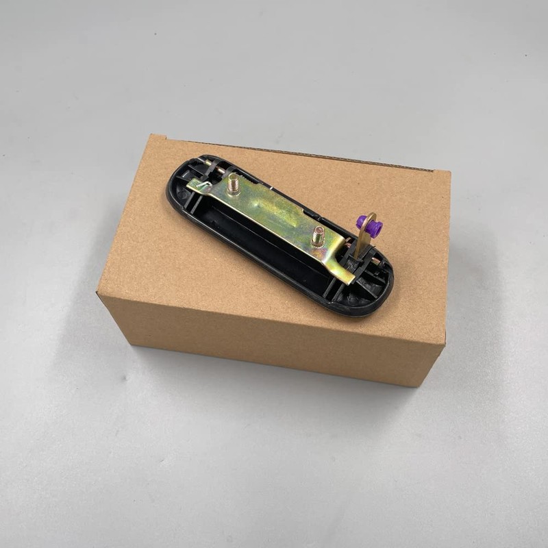 1 Pair 2 Pcs Front Door Outer Handle Black Left