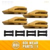 BDI Wear Parts 6684447 Skid Steer Mini Ex Bucket Uniteeth