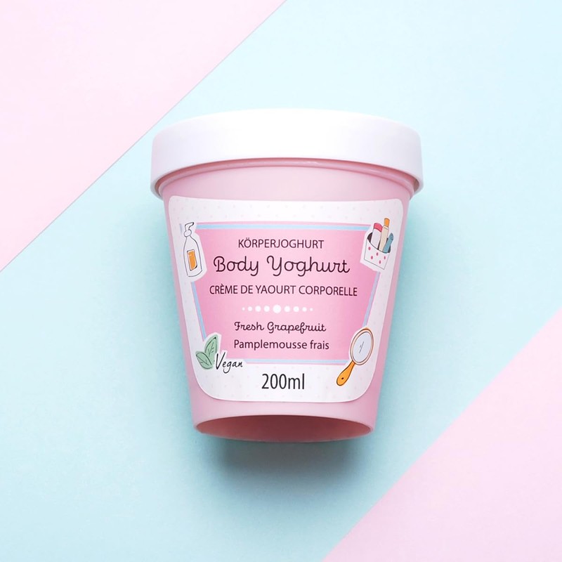 BadeFee Body Yoghurt - Candy Line Fresh Grapefruit