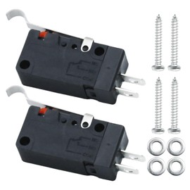VIKKSAER 2 Pcs 72736G01 Limit Microswitch, Replacement for Cushman Commander 22 Vehicles Replacement for E-Z-G-O Gas and Electric 2003 and Newer, Replaces D2VW-01L3-3HS