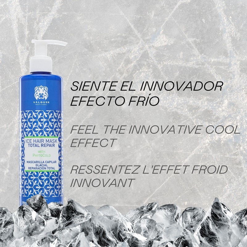 Ice Hair Mask Total Repair Hair Mask with Phyto Cold,