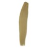 Blonde Human Hair Clip In Extensions Straight Thick End 18