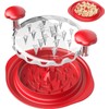Chicken Shredder Large Chicken Breast Shredder Tool Twist with Brush&Fork,