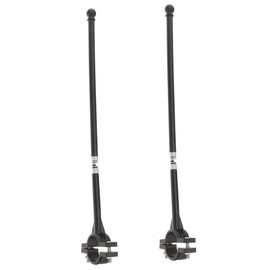 Toddmomy Bike Flag Pole for Handlebar Mount 2 Pack Outdoor Bicycle Flagpoles 11.02 Inch Racing Flag Holder for Bike Safety and Decoration