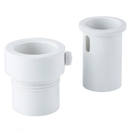 Umbrella Pole Stabilizer Reducer for Baja Pool Deck Sleeves, Pool Sleeve Adapter Holder Designed for 1.5" & 1.35" Waterways & AquaStar Single-Threaded Swimming Pool Umbrella Pole, Prevent Wobbling