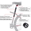 GANOPPER Seat Post Spring-Loaded 27.2 Saddle Suspension Bicycle Seat Post