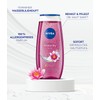NIVEA Waterlily & Oil Duschgel (250 ml), pH-hautneutrale Pflegedusche mit