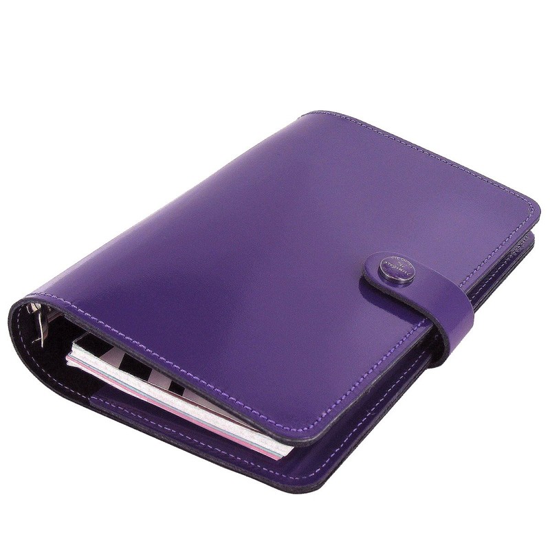 Filofax The Original Personal Organiser - Patent Purple