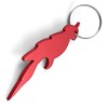 Komonee Parrot Red Bottle Opener Key Chain Metal Wildlife Bird
