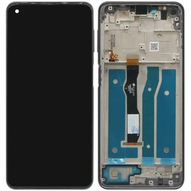 Avvood for Motorola Moto G Power 2021 Screen Replacement Frame XT2117-3 XT2117 XT2117-4 XT2117-1 G10 Power LCD Display Screen Touch Digitizer Display Assembly with Frame Gray