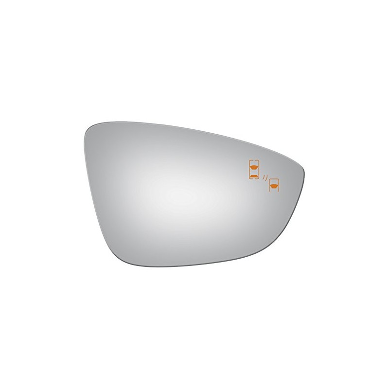 Burco 5630B Side View Mirror W/Blind Spot Volkswagen Jetta 2015-2018