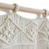 Jakalin Macrame Curtains for Windows Macrame Valances Macrame Wall Decor