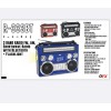 QFX 3 BAND RADIO FM, AM, Shortwave Radio with Bluetooth