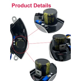 YAMAKATO Generator AVR for Generac Champion Honda Predator etc. 2~4kw 3250 3500 4000 4500 163cc~224cc Voltage Regulator AVR OEM