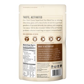 Living Intentions Activated Superfood Nut Blends, Gluten Free, Vegan, Organic, Paleo, Dark Cacao, 4 Ounce