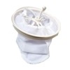Ohe Washing Machine Filter, White, Diameter 3.9 x 7.5 inches