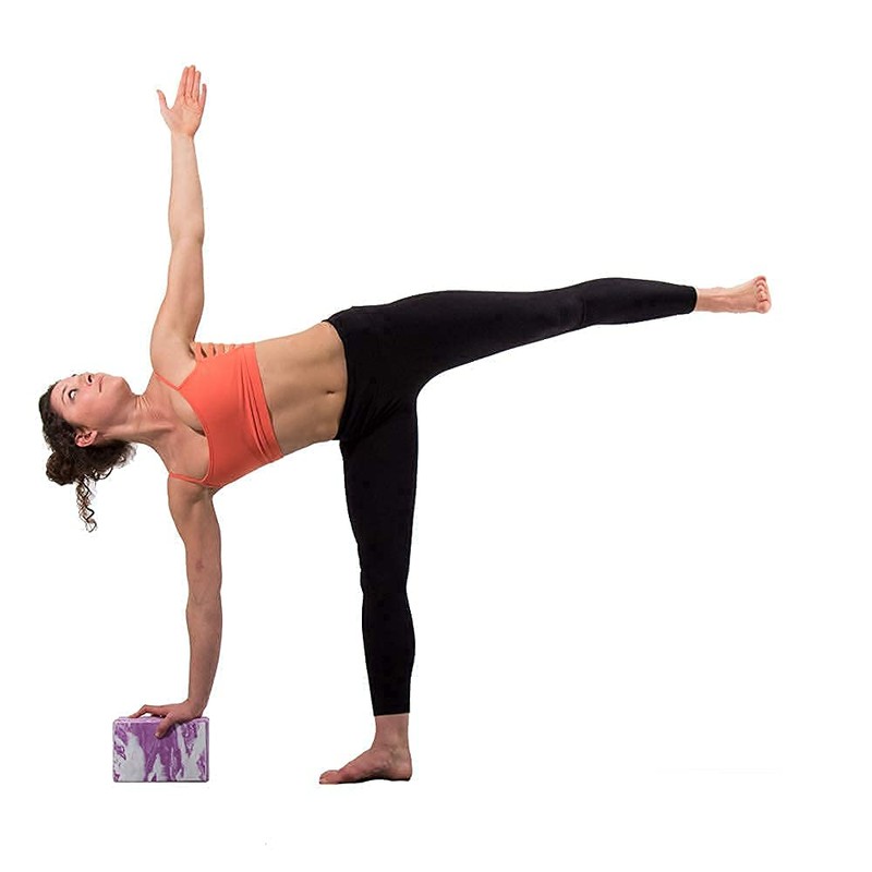 Base yoga Yoga Block - Stable/Firm/Lightweight EVA Foam Pad -