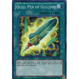 Yu-Gi-Oh! - Quill Pen of Gulldos (GENF-EN058) - Generation Force - 1st Edition - Super Rare