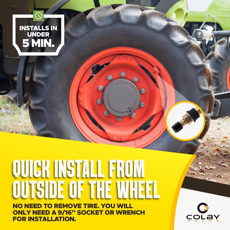 Colby Valve XL Emergency Valve Stem Replacement Heavy Duty Strong