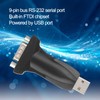 USB to RS232 Converter Male 9 Pin Serial Built In