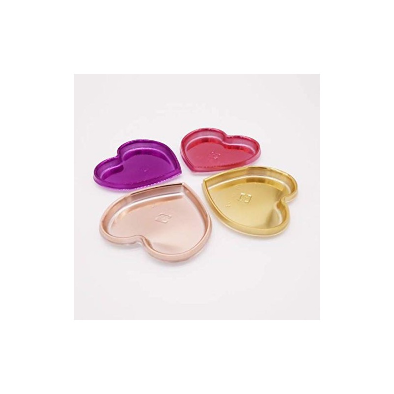 FBAHT7884AS Heart Trays Assortment 40 Sheets (4 Colors x 10)