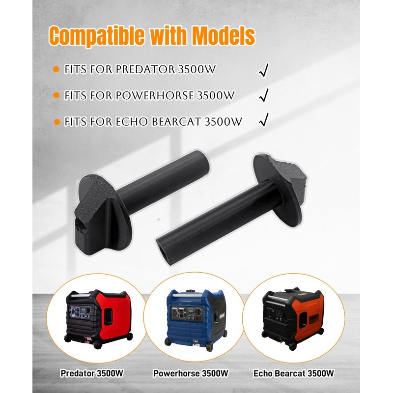 GIBACAD Replacement Run/Choke Knob Parts Compatible with Predator 3500W Inverter