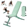SPORTSOUL 880LB Weight Bench, 8-Position Backrest Adjustable Workout Bench
