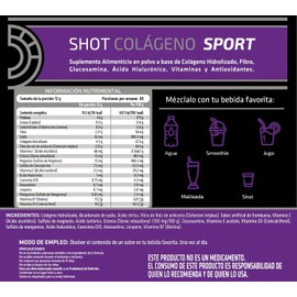 HEALTHADDICTION - Colágeno Sport Efervescente, Sabor Frambuesa, 30 Sobres de 12g, con Colágeno Hidrolizado, Glucosamina y Vitaminas para Fortalecimiento Muscular y Articular