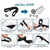 BESPORTBLE 1set Cover Reel Attachment Kit for Straps for Easy