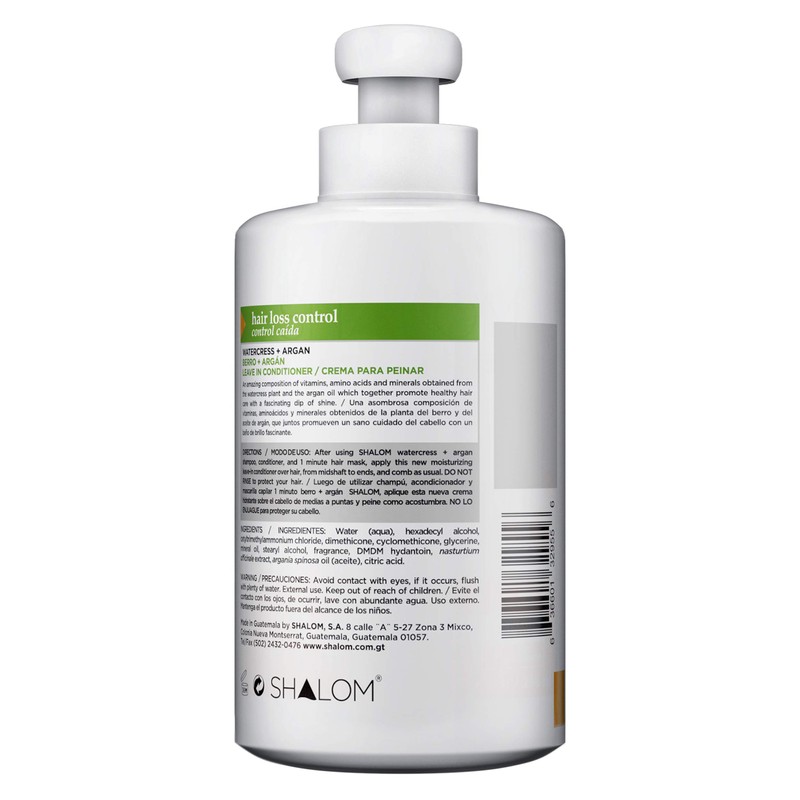 Shalom LEAVE IN CONDITIONER WATERCRESS AND ARGAN_AB