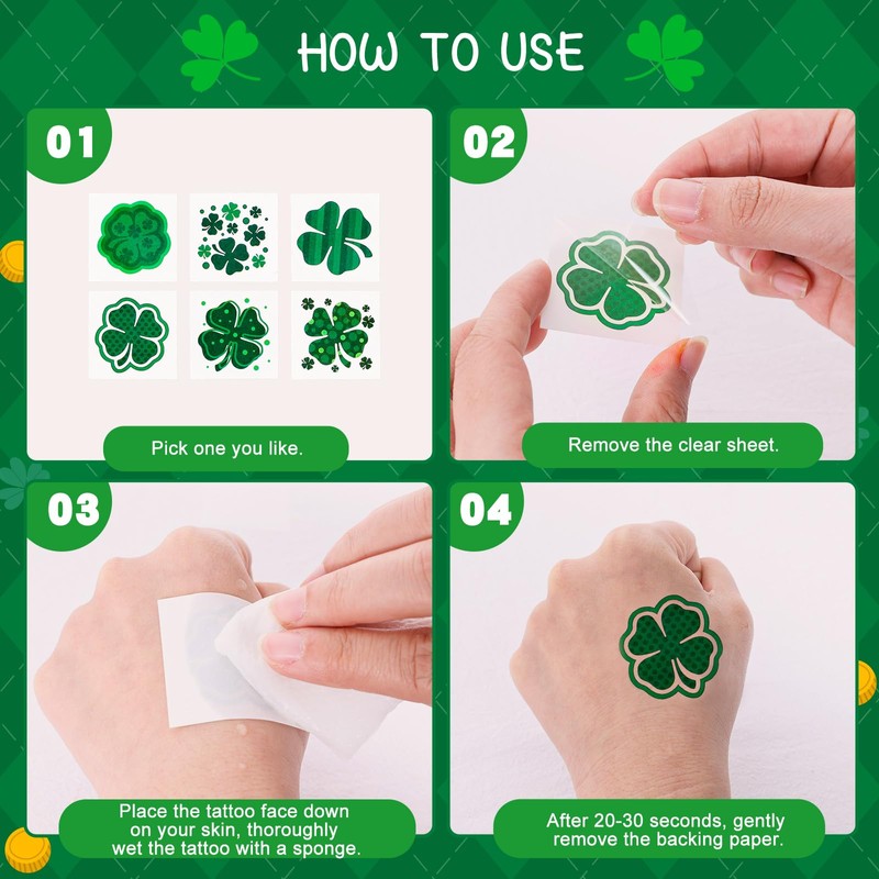 Thuodo 238 PCS St. Patrick’s Day Party Favors Bulk Green