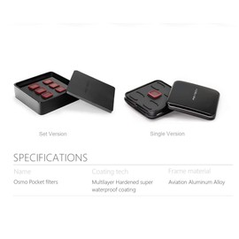 PGYTECH Filter for Osmo Pocket - GND Set (Professional) (ND8-GR ND16-4 ND32-8)