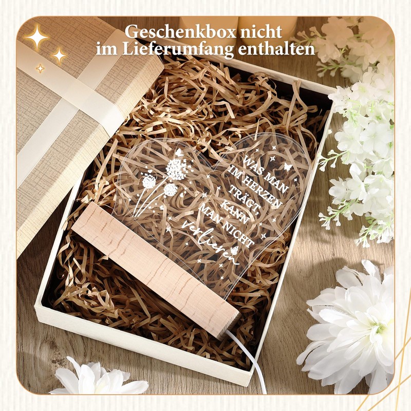 Fiada Gifts for Mourning Sympathy Gift Night Light Keepsake Mourning
