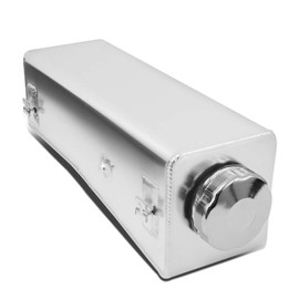 DNA MOTORING TANK-COL-018 Aluminum Coolant Expansion Overflow Tank [Compatible with 97-06 Jeep Wrangler]