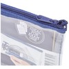 Helix Oxford 8 inch Clear Pencil Case