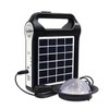 Outdoor Portable lithium battery Battery Solar Flashlight Small System Outdoor