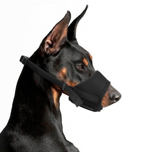 YAODHAOD Dog Muzzle, Soft Mesh Muzzle for Small Dogs, Mesh