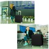 Meet-shop Protective Suitcase, Protective Case, Elastic Travel Pack Cover, Washable,