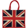 Box Shaped Eco Friendly Jute Shopping Bag with Gusset (Union