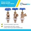 SharkBite 3/4 x 3/4 Inch MHT Brass Crimp Boiler Drain