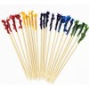 AILEXI 500 Counts Sandwich Frill Picks AILEXI Cocktail Sticks Fruit